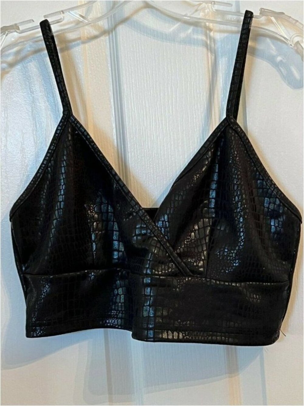 Bra Crop Top Black